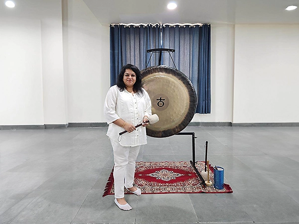 Active series sound healing uses vibrant sound energy to balance mind and body.