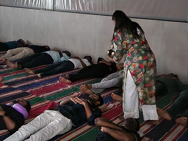 Awakening session renews mind and spirit through guided, transformative healing practices.