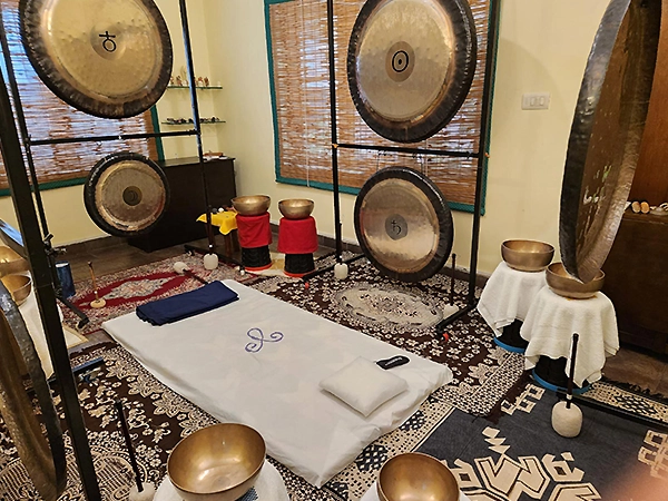 Santhoshi’s birthday celebration combined with a spiritual wellness journey.