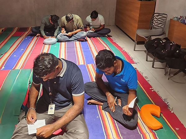 Clients notes class supports healing growth and learning through mindful healing practices.