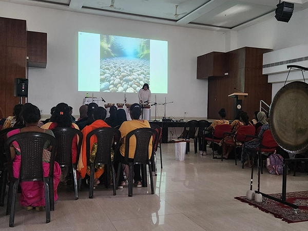 Offer yoga sessions for physical fitness and emotional wellness for young students at the CTT college.