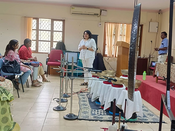 Loyola hosted a yoga demo on International Yoga Day, led by Satvat Holistics to foster awareness.