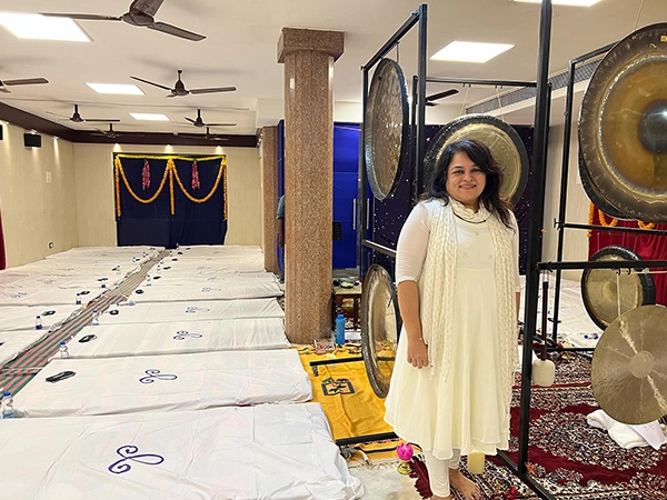 Planning a peaceful Dhiwani Nidra event to promote inner calm and relaxation for attendees.