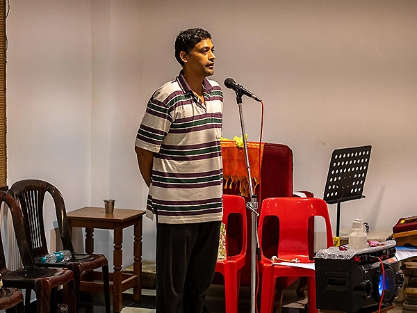 Sound therapy session with calming instruments for relaxation, healing, and mental well-being