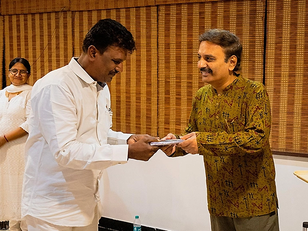 Individuals expressing heartfelt gratitude during an immersive sound healing session for wellness