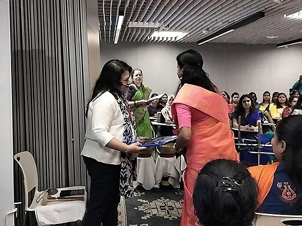 Greeting gifts and awards given for special healing recognition and heartfelt appreciation.