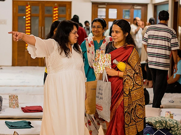 A symbolic hand movement marking the beginning of a peaceful and transformative healing path