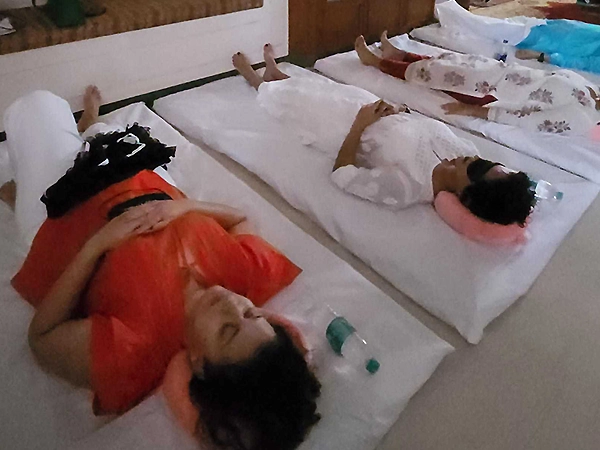 Healing togetherness brings shared calm, deep renewal, and soulful group meditation care.