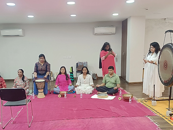 Engage in sacred sound invocation sessions in Chennai for vibrational healing and inner calm.