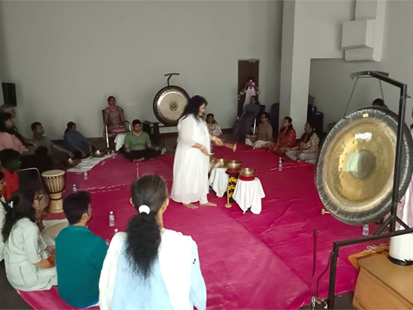 Practitioners use sound healing therapy with gongs to help ease stress and support mental wellness.