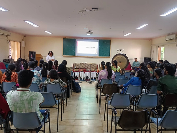 Satvat conducted a yoga awareness demo at Loyola, inspiring students to adopt routines for wellness